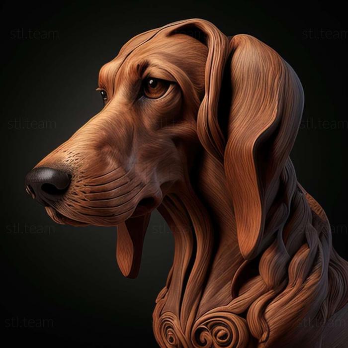 3D model Jurassic Hound dog (STL)